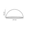 Nordlux Scorpius Maxi [IP23] wall lamp - Outdoor