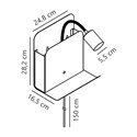Nordlux Roomi USB Wandlamp