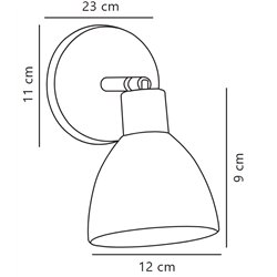 Nordlux Ray 12 wall lamp