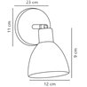 Nordlux Ray 12 wall lamp