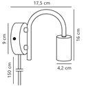 Nordlux Paco Wandlamp