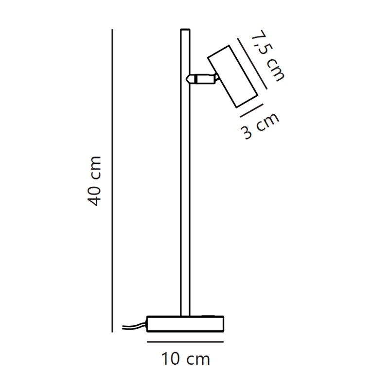 Nordlux Omari 3 Touch Dim Tafellamp