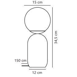 Nordlux Notti 15 table lamp