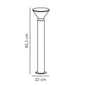 Nordlux Noorstad 85 [IP44] Tuinpaal - Outdoor
