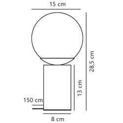 Nordlux Lilly 15 table lamp