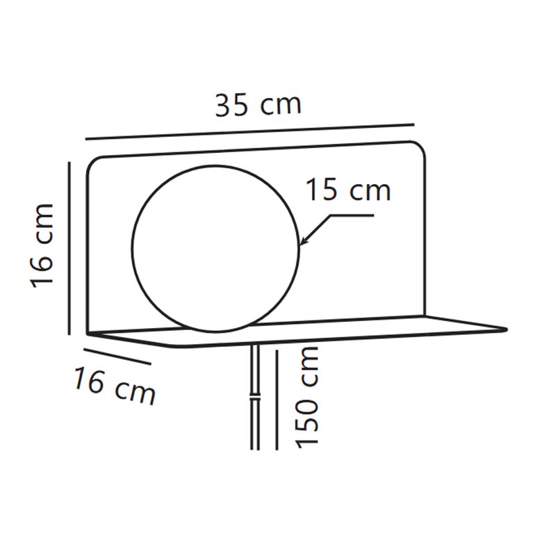 Nordlux Lilibeth 35 Wandlamp