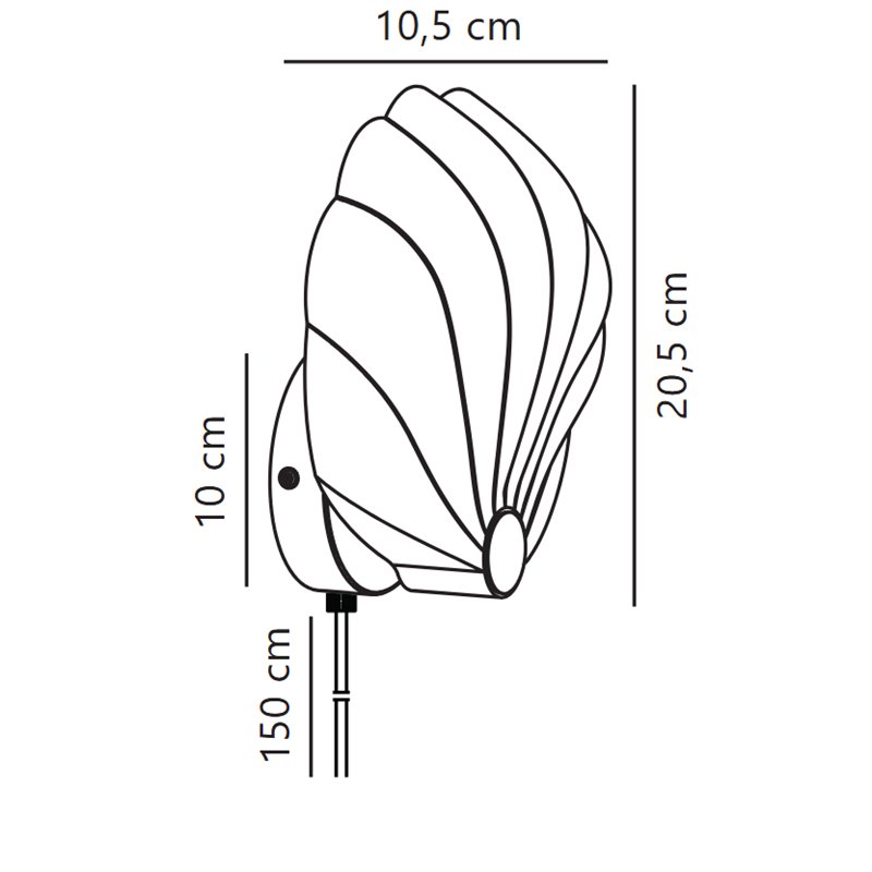 Nordlux Konchi Wandlamp