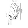 Nordlux Konchi wall lamp