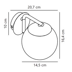 Nordlux Grant 15 wall lamp