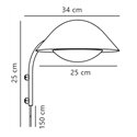Nordlux Freya 25 Wandlamp