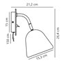 Nordlux Fleur 15 wall lamp