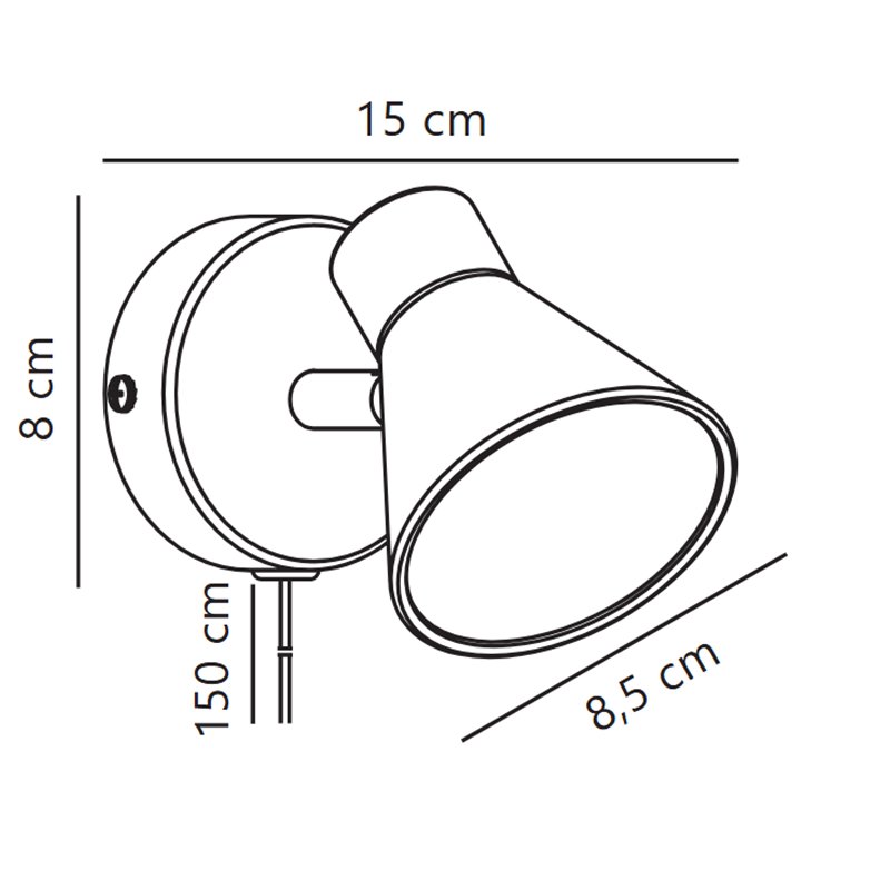 Nordlux Eik 9 Wandlamp
