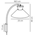 Nordlux Dial 25 Wandlamp