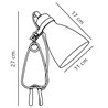 Nordlux Cyclone 11 wall lamp