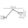 Nordlux Contina 10 wall lamp