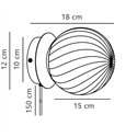 Nordlux Chisell 15 Wandlamp