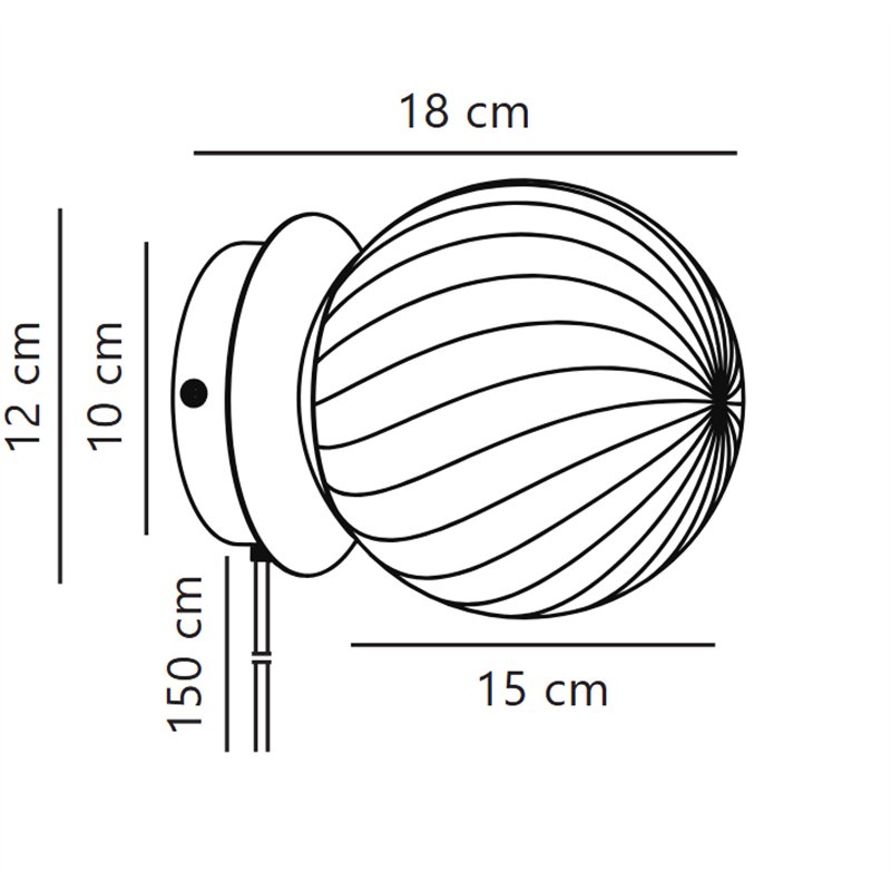 Nordlux Chisell 15 Wandlamp