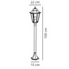 Nordlux Cardiff [IP44] garden lamp - Outdoor