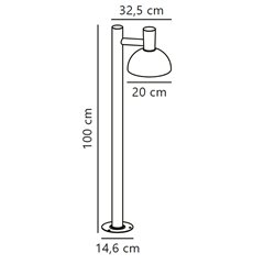 Nordlux Arki 20 [IP54] garden lamp - Outdoor