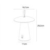 Nordlux Ara 20 To Go [IP54] 3-step-Dim Battery table lamp - Outdoor