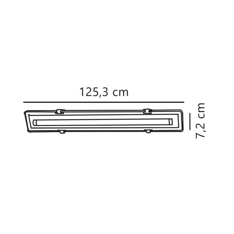 Nordlux WORKS LED 120 [IP65] Plafondlamp