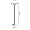 Nordlux Verona 40 Vloerlamp