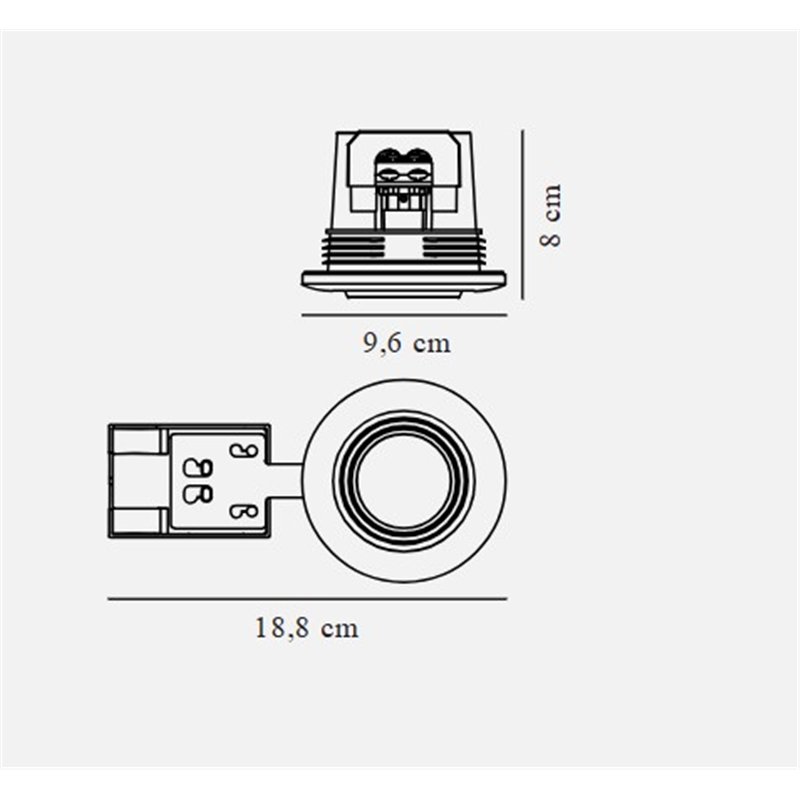 Nordlux Umberto [IP44] Inbouwspot