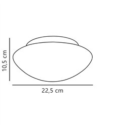 Nordlux Ufo 23 [IP44] ceiling lamp