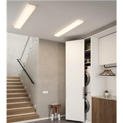 Nordlux TRENTON 23 ceiling light 23W/120°, non-dimmable, IP20 white ceiling lamp