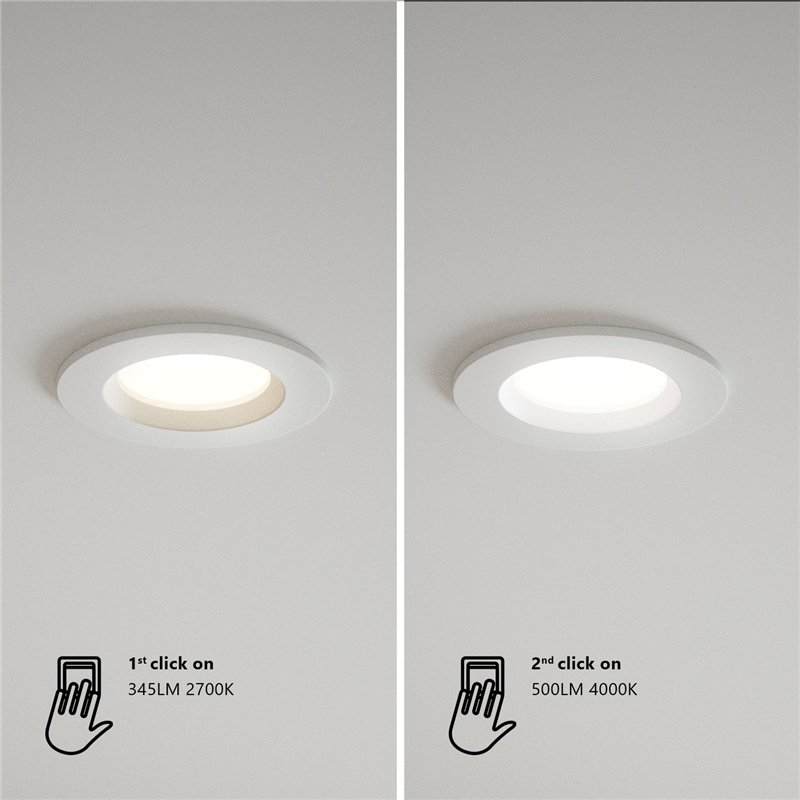 Nordlux Tiaki [IP65] 2-Step 2700/4000K Inbouwspot