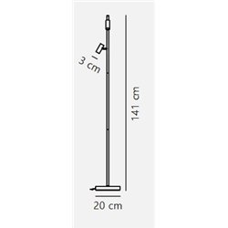 Nordlux Omari 3 Touch Dim - 2 floor lamp
