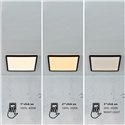 Nordlux Oja vierkant 29 [IP54] 3-step 3000/4000K Plafondlamp