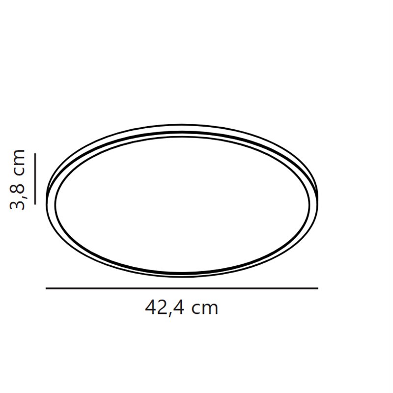 Nordlux Oja 42 SENSOR [IP54] Plafondlamp