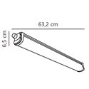 Nordlux Oakland 60 [IP65] Plafondlamp