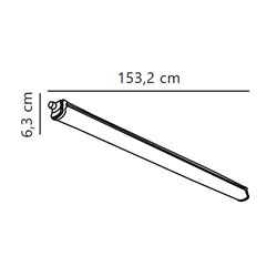 Nordlux Oakland 150 [IP65] ceiling lamp