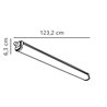 Nordlux Oakland 120 [IP65] ceiling lamp