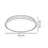 Nordlux Montone 30 [IP44] ceiling lamp