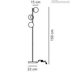 Nordlux Lilly 15 floor lamp