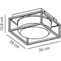 Nordlux Griffin 26 [IP44] Plafondlamp - Outdoor