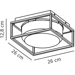 Nordlux Griffin 26 [IP44] ceiling lamp - Outdoor