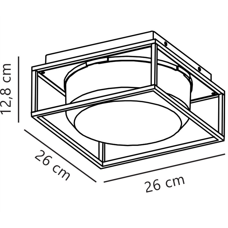 Nordlux Griffin 26 [IP44] Plafondlamp - Outdoor