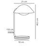 Nordlux Freya 25 table lamp