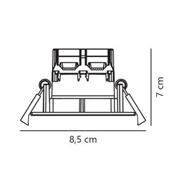 Nordlux Dorado Smart [IP65] recessed spot