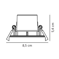 Nordlux Don Smart [IP65] RGB- recessed spot