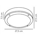 Nordlux Desi 28 [IP44] Plafondlamp - Outdoor