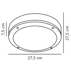 Nordlux Desi 28 [IP44] ceiling lamp - Outdoor