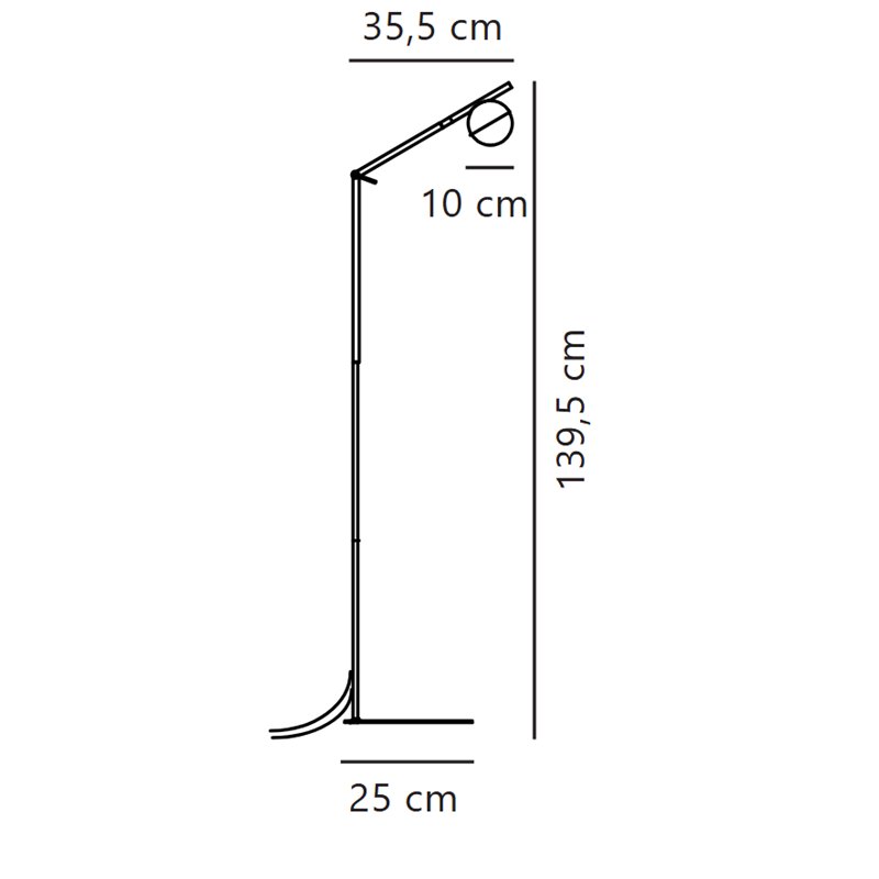 Nordlux Contina 10 Vloerlamp