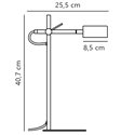 Nordlux Clyde 8 3-step Dim Tafellamp