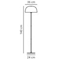 Nordlux Cera 36 Vloerlamp