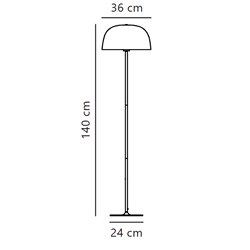 Nordlux Cera 36 floor lamp